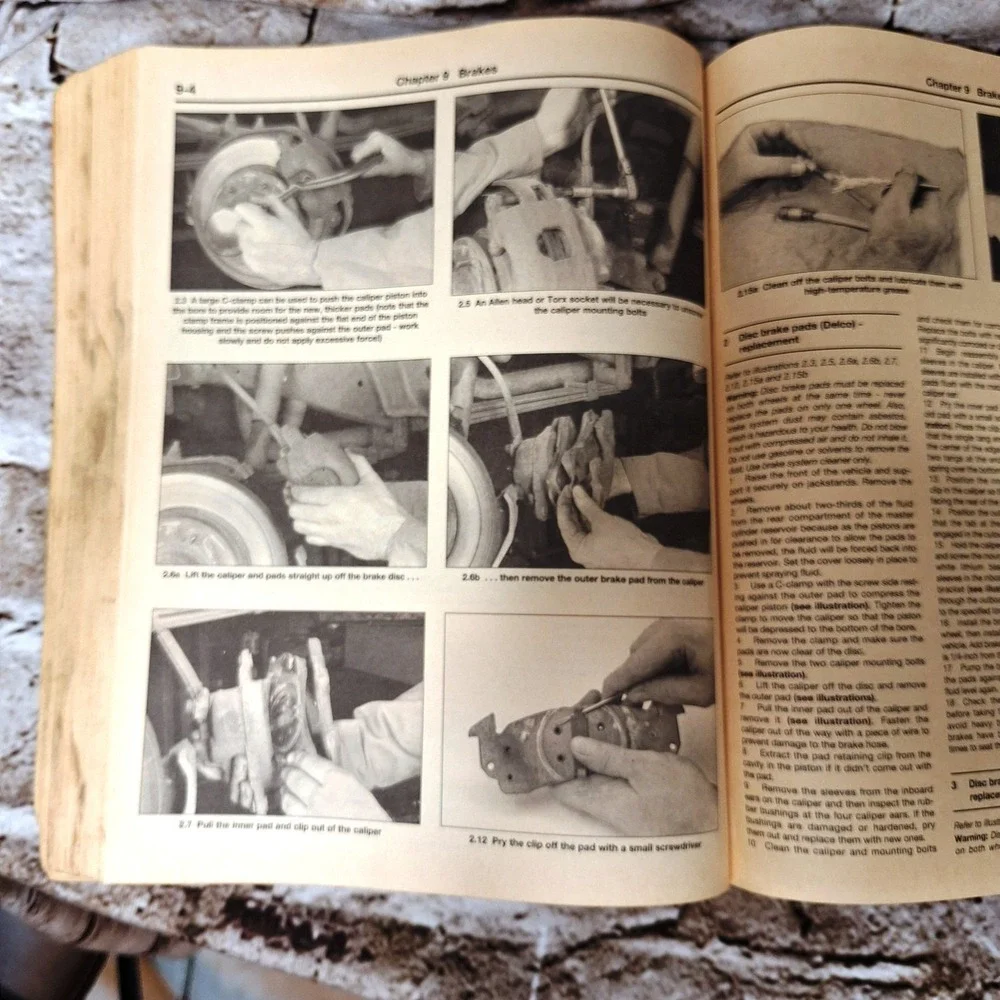 Chevrolet & GMC Pick-Ups Haynes Repair Manual 24064 complete teardown & rebuild